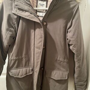 Abercrombie & Fitch Women's Tan Jacket